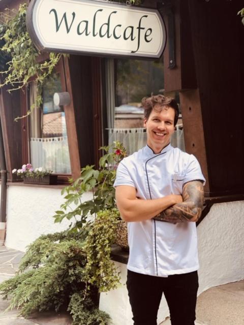 Gasthof Restaurant Waldcafé Mayrhofen Esterno foto