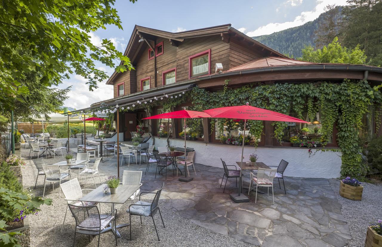 Gasthof Restaurant Waldcafé Mayrhofen Esterno foto